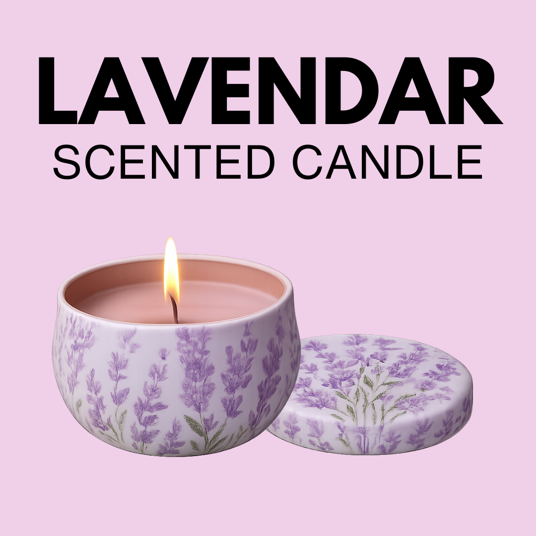 Lavender Scented Candle